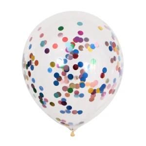 10PCS Sequin Latex Balloon Children&prime; S Birthday Party Decor Balloons