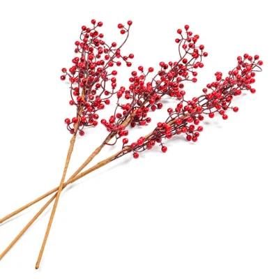 Chinese Suppliers Merry Christmas 40cm Red Berry Wreath