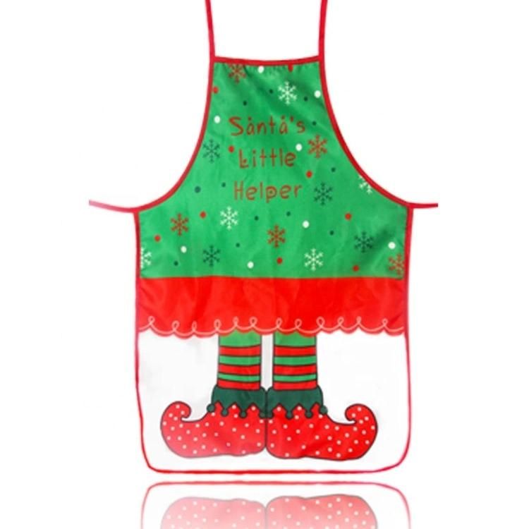 Christmas Decorations for Home Santa Claus Christmas Apron Xmas Decor Noel Navidad 2021 New Year Christmas Gift