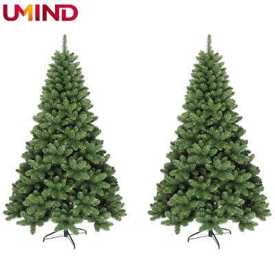 Yh2155 Green Big Artificial Pre Lit Christmas Tree 270cm Decoration Tree Wholesale