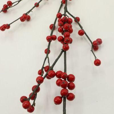 Handmade Berry Wreath with Red Berries