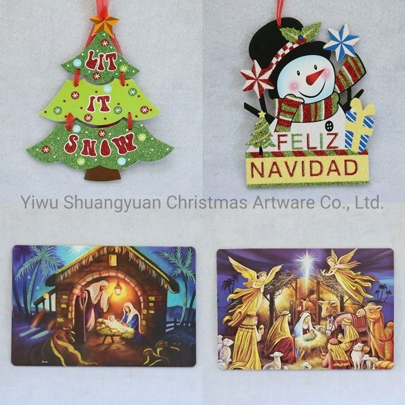 Christmas Wall Sticker Board Snowflake Decor for Holiday Wedding Party Decoration Supplies Hook Ornament Craft Gifts