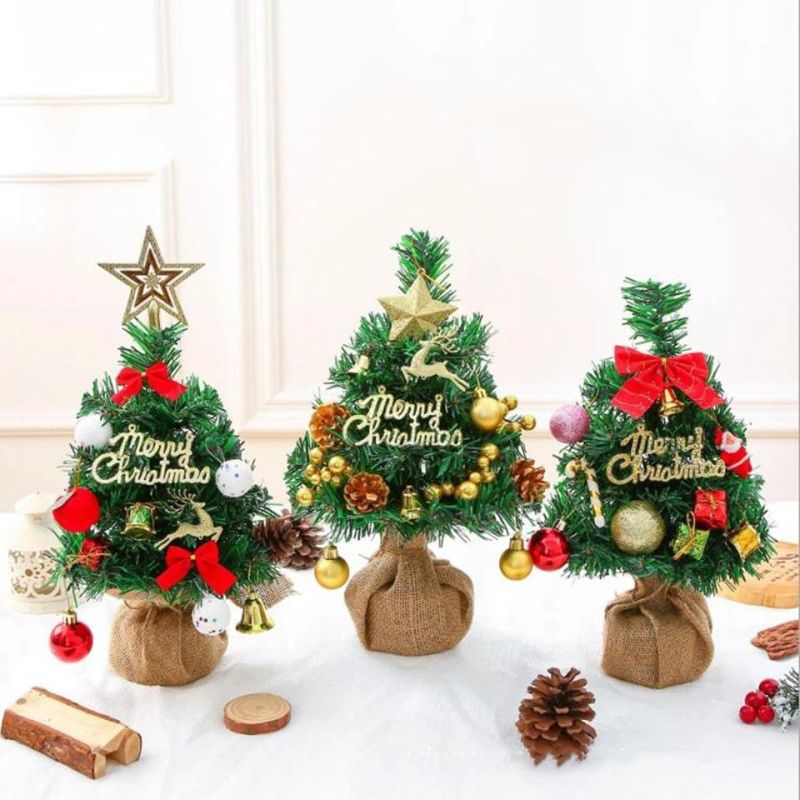 China Good Supplier Mini Christmas Tree with LED String Light