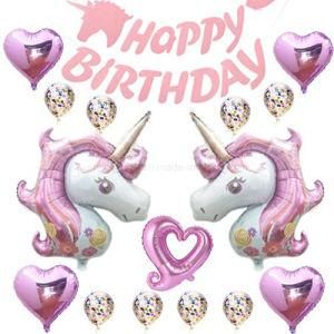 Umiss Paper Happy Birthday Unicorn Party Decoration for Factory OEM