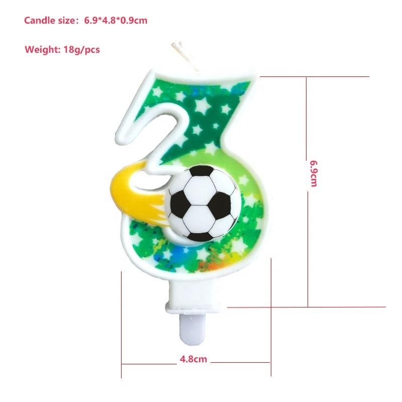 Wholesale Colorful Number Birthday Candle for Cake Decoration