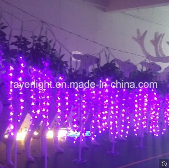 LED Outdoor Light Spiral 10m Christmas Trees Lights for Holiday Project
