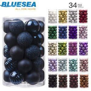 34 Christmas Ball Set 6cm Christmas Ornaments Christmas Tree Decoration Balls Special Shaped Balls