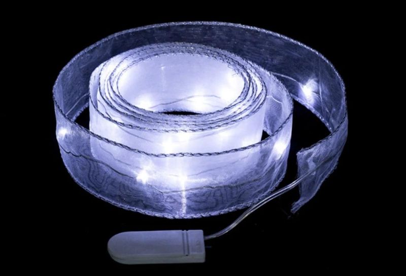 LED Ribbon Fairy String Night Lights for Holiday Party Decoration