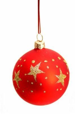 Red Cute Christmas Decorations Balls