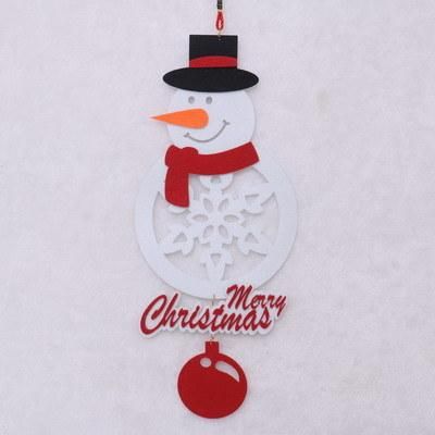 Wholesale Factory Sell 35.5*15cm Felt Material Tree Shape Ornaments