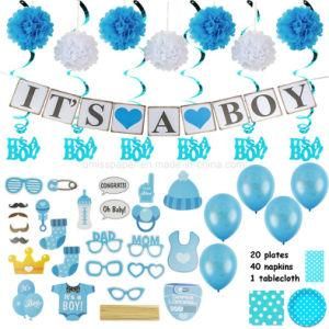 Umiss Paper Fans Banner Baby Shower Decorations for Factory OEM