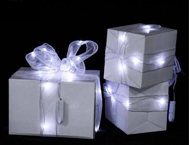 LED Ribbon Fairy String Night Lights for Holiday Party Decoration