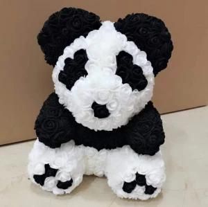 40cm Artificial Flower Rose Panda Unique Gifts for Kids or Girlfriend