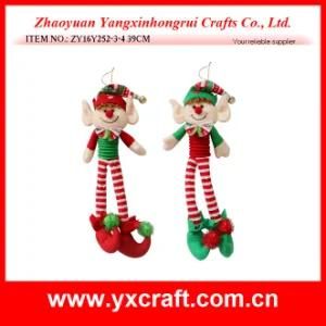 Christmas Decoration (ZY16Y252-3-4 39CM) Christmas Dancing Elf Noel Decoration