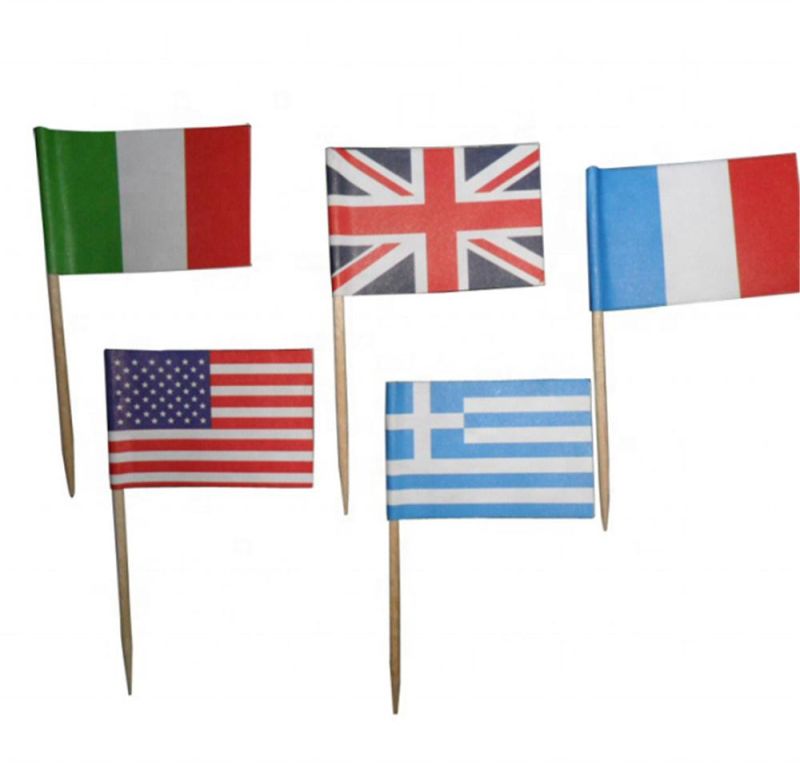 New Design Cocktail Toothpicks Flags