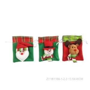 Christmas Santa Claus Drawstring Bag