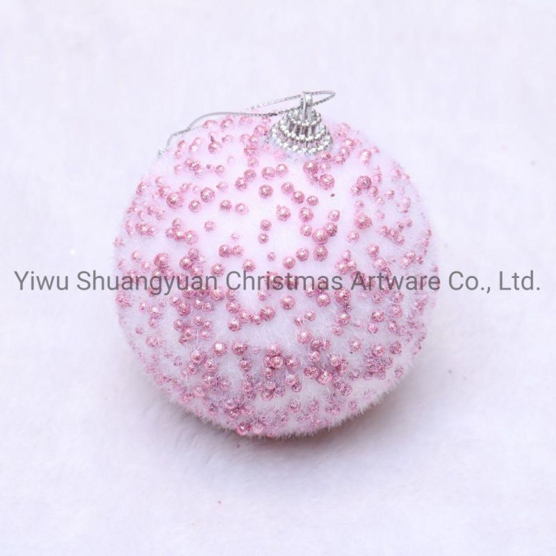 New Design High Sales Christmas Foam Flower Ball for Holiday Wedding Party Decoration Supplies Hook Ornament Craft Gifts