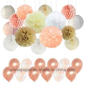 Umiss Paper POM Poms Wedding Party Decorations Baby Shower Bachelorette Party Supplies