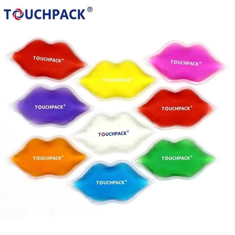 Lip Shape Gel Cold Pack with Logo Printing