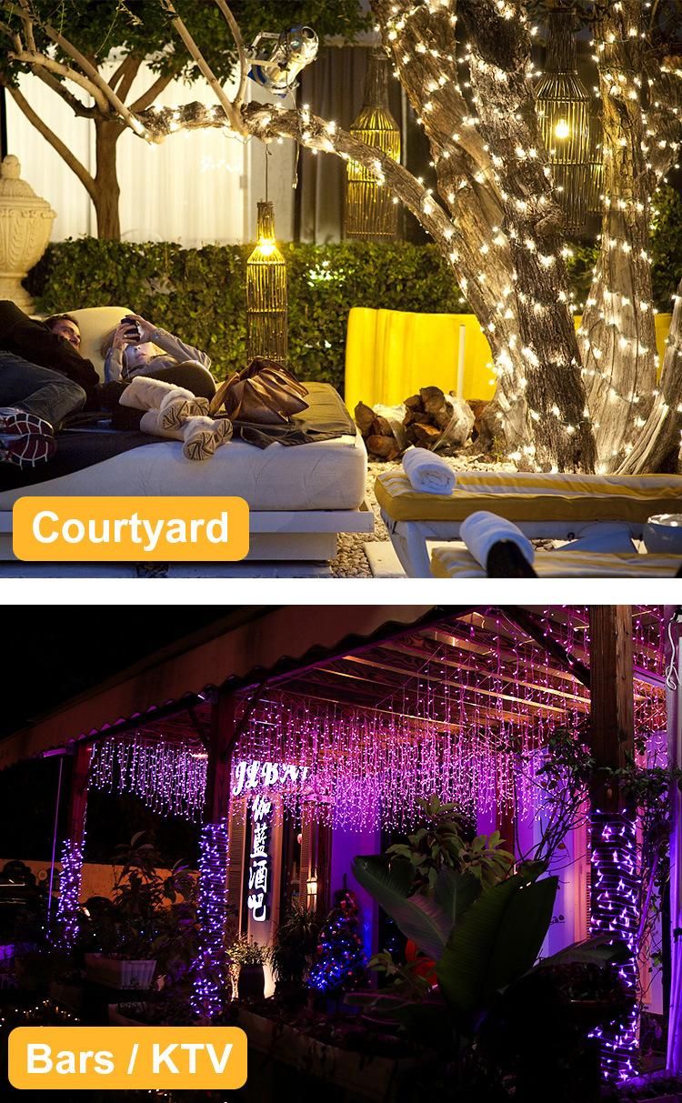 8.4m Waterproof Colorful String Lights Decorative Christmas Lights