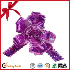 Hot Sale Plastic Ribbon Bows for Wine in Festivals