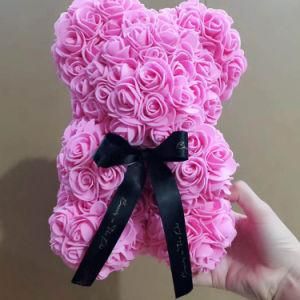 Small Christmas Gifts &amp; Crafts 10&quot;/25cm Pink Rose Bear