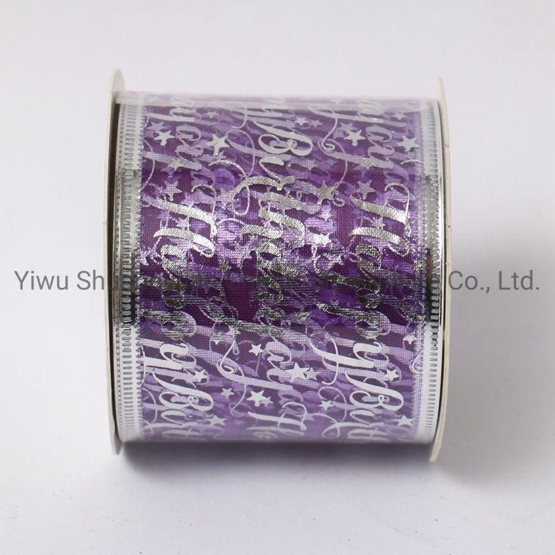 Christmas Ribbon Decor for Holiday Wedding Party Decoration Supplies Hook Ornament Craft Gifts
