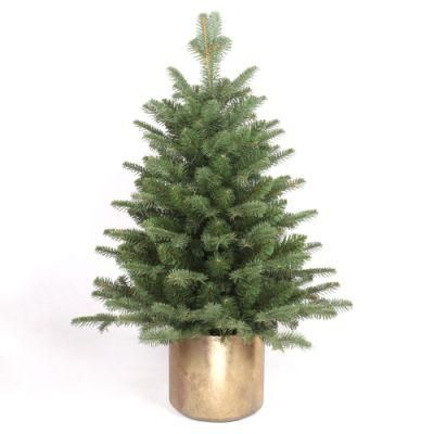 Yh2129 Artificial Metal Port Stand Table Desk PVC, PE Christmas Tree