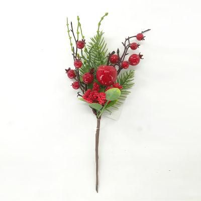 Christmas Floral Pick Berry Bouquet Picks Christmas Tree Decorations