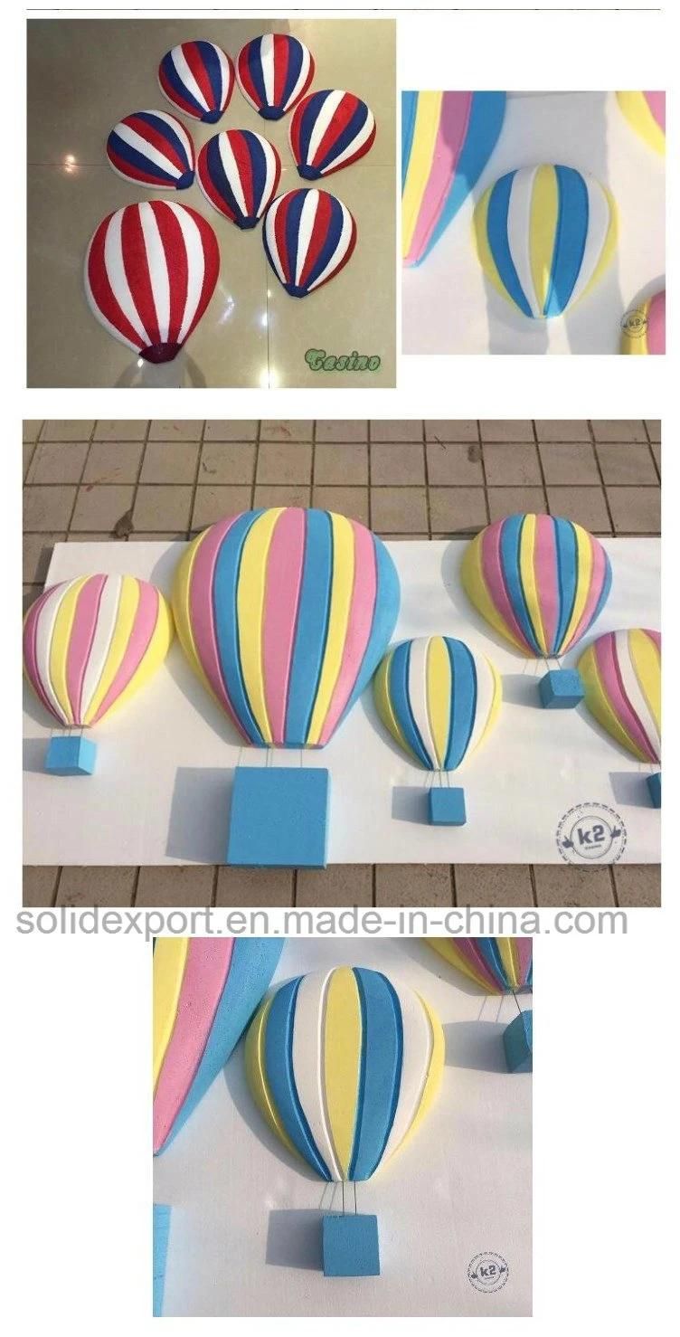 Wedding Props Scene Layout Window Display Foam Hotair Balloon for Amusement Park Decoration