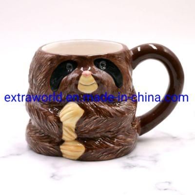 E-Co 3D Animal Cartoon Cute Ceramic Coffee Mug