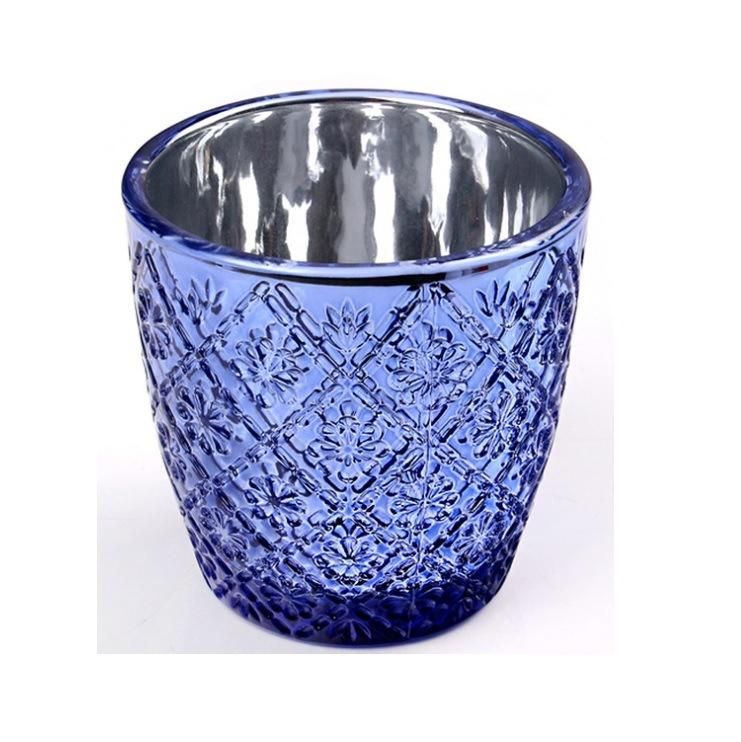 Popular Modern Style Candle Holder Glass Candle for Gift