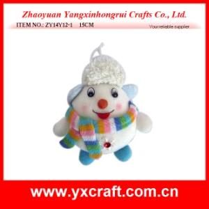 Christmas Decoration (ZY14Y12-1 15CM) Snowman Doll for Christmas Day