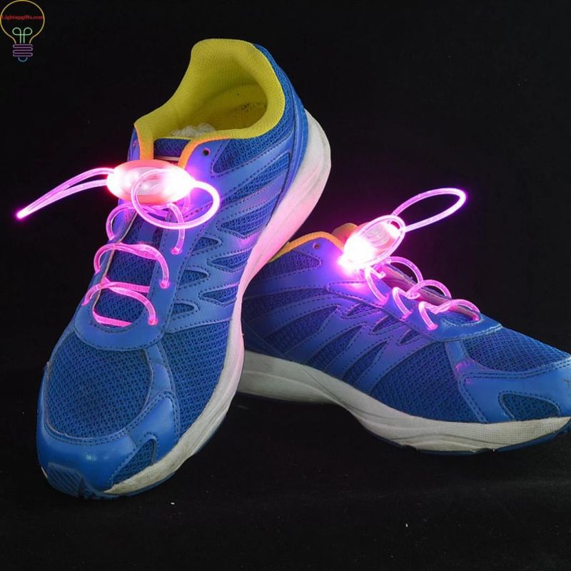 LED Glowing Shoelaces Flashing Shoelaces Night Light Shoes