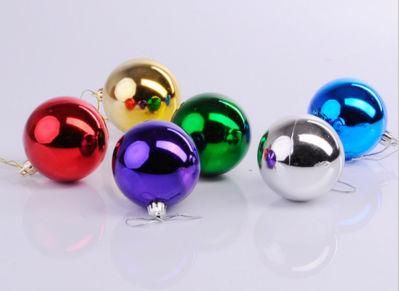 2020 New Colorful Plastic Decoration Christmas Ball