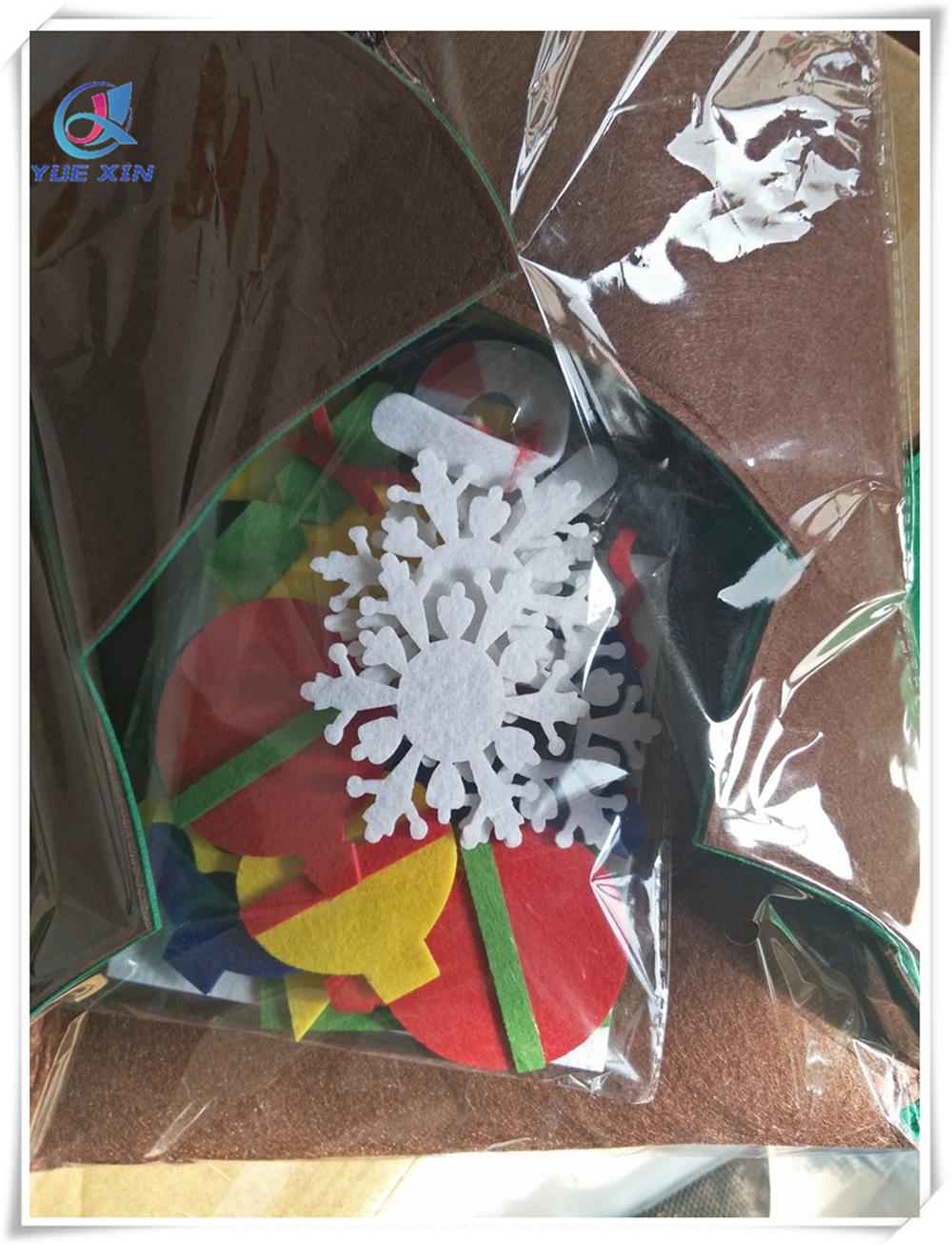 DIY Felt Christmas Tree for Christmas Door Wall Hanging Decorations