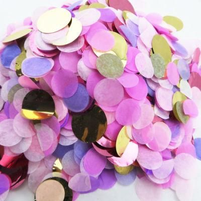 Paper Confetti Gold Paper Wedding Confetti Metallic Confetti for Bobble Balloons and Party Decorations