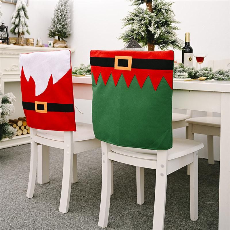 New Year Hat Chair Cover Christmas Decorations for Home Table