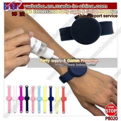 Hand Sanitizer Bracelet Anti Bacterial Bracelet Silicone Hand Gel Wristband Automatic Sanitizer Dispenser Bracelet (P8010)