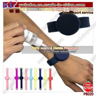 Hand Sanitizer Bracelet Anti Bacterial Bracelet Silicone Hand Gel Wristband Automatic Sanitizer Dispenser Bracelet (P8010)