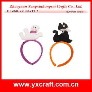 Halloween Decoration (ZY11S356-4-5) Halloween Headband Party Decoration Halloween Black Cat Ghost Craft