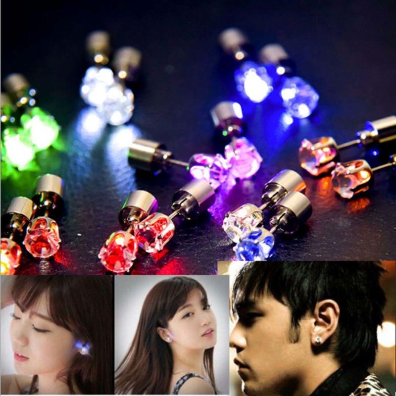 LED Earrings Glowing Earrings Bright Stylish Ear Pendant Light