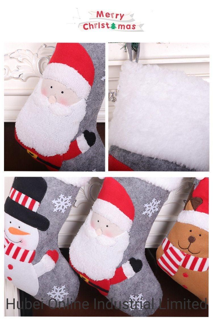 Wholesale Newest Custom Kids Christmas Stocks Stocking