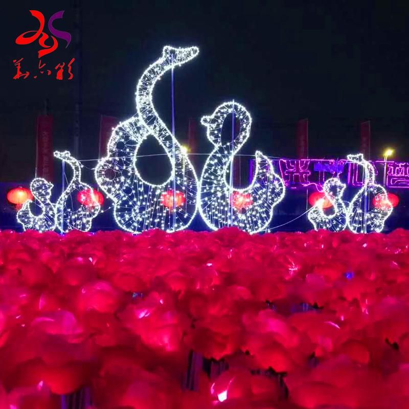 Outdoor Waterproof 3D LED Christmas Motif Lights