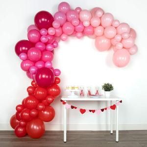 Retro Red Balloon Garland Arch Kit Birthday Party Wedding Decorations