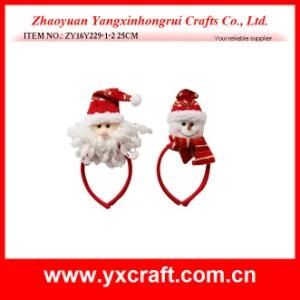Christmas Decoration (ZY16Y229-1-2 25CM) Happy Santa Christmas Hanging Items