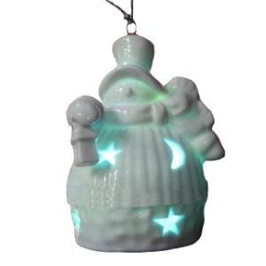 Christmas Snowman Shape LED Solar Lights for Christmas Tree Decor