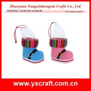 Christmas Decoration (ZY14Y151-3-4) Christmas Stationery Gift Shoe Decoration