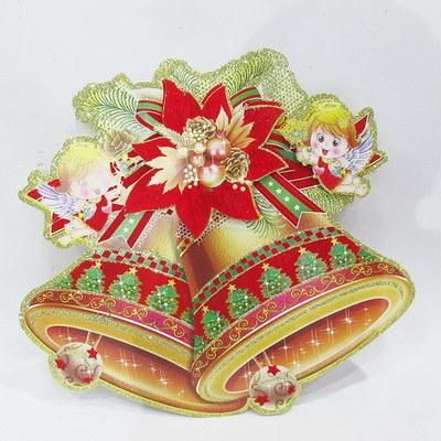 Wholesale Christmas Home Decorative 40*40cm Paper Wall or Windows Wreath