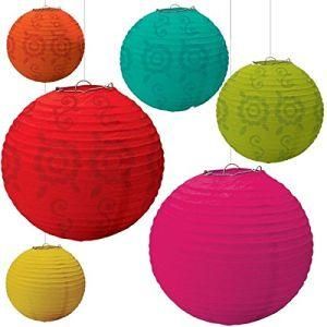 Umiss Paper Lanterns Wedding Birthday Summer Graduation Halloween Party Decorations